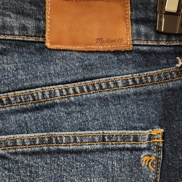 Madewell Slim Boy Raw Hem Jean Size 26 - Picture 6 of 10